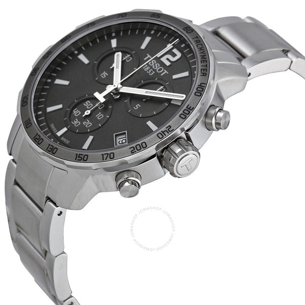 Tissot Quickster Chronograph Anthracite Dial Men's Watch T0954171106700 - The Watches Men & Co #2