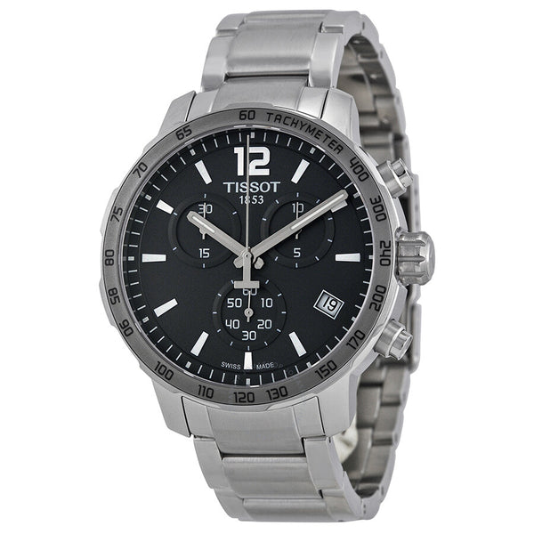Tissot Quickster Chronograph Anthracite Dial Men's Watch T0954171106700 - The Watches Men & Co