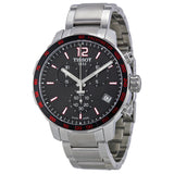 Tissot Quickster Chronograph Black Dial Men's Watch T0954171105700 - The Watches Men & Co