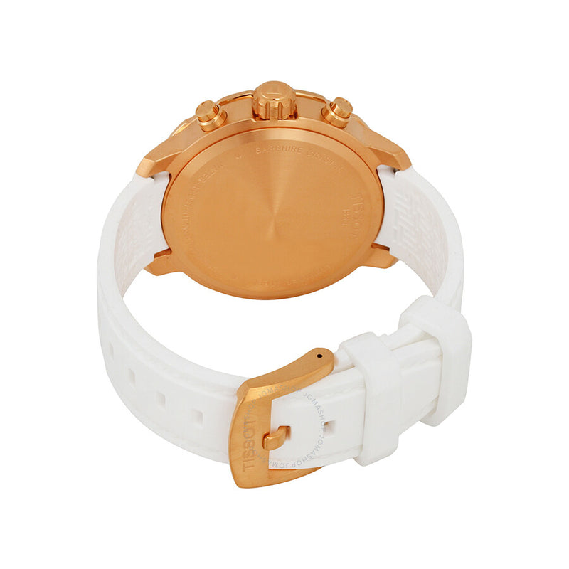 Tissot Quickster Chronograph Mother of Pearl Dial Ladies Sports Watch T0954173711700 - The Watches Men & Co #3