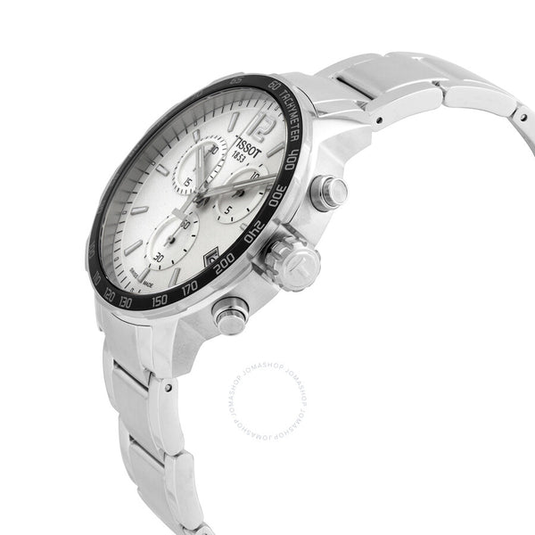 Tissot Quickster Chronograph Quartz Silver Dial Men's Watch T095.417.11.037.02 - The Watches Men & Co #2