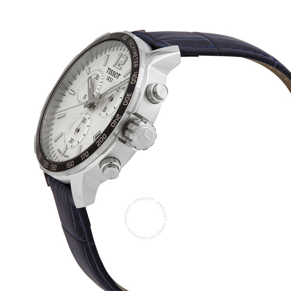 Tissot Quickster Chronograph Quartz Silver Dial Men's Watch T0954171603703 - The Watches Men & Co #2