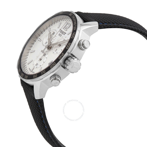 Tissot Quickster Chronograph Quartz Silver Dial Men's Watch T0954171703737 - The Watches Men & Co #2