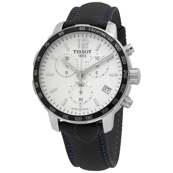 Tissot Quickster Chronograph Quartz Silver Dial Men's Watch T0954171703737 - The Watches Men & Co