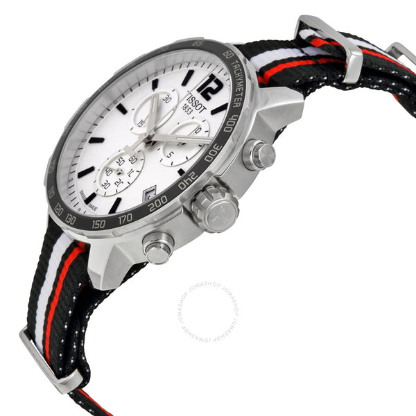 Tissot Quickster Chronograph Silver Dial Men's Watch T0954171703701 - The Watches Men & Co #2