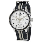 Tissot Quickster Chronograph Silver Dial Men's Watch T0954171703710 - The Watches Men & Co