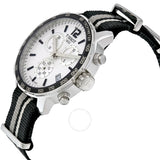 Tissot Quickster Chronograph Silver Dial Men's Watch T0954171703710 - The Watches Men & Co #2