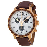 Tissot Quickster Chronograph Silver Dial Unisex Watch T095.417.36.037.01 - The Watches Men & Co
