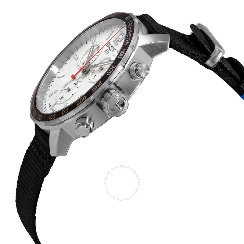 Tissot Quickster Chronograph UCI Special Edition Quartz White Dial Men's Watch T095.417.17.037.36 - The Watches Men & Co #2