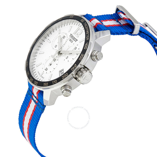 Tissot Quickster Detroit Pistons Chronograph Men's Watch T095.417.17.037.22 - The Watches Men & Co #2
