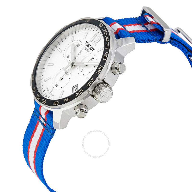 Tissot Quickster Detroit Pistons Chronograph Men's Watch T095.417.17.037.22 - The Watches Men & Co #2