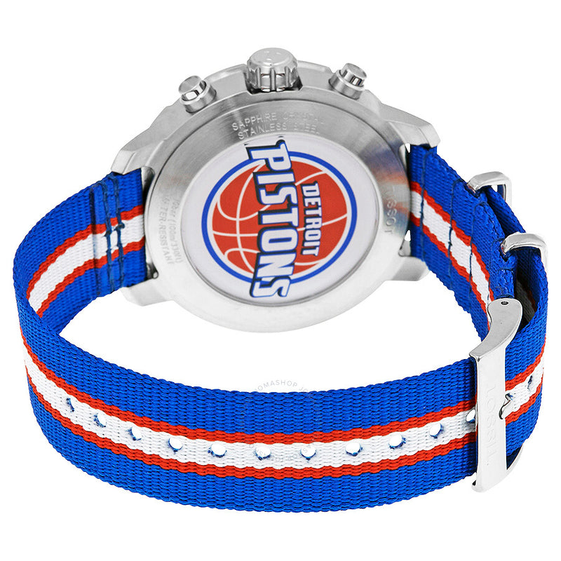 Tissot Quickster Detroit Pistons Chronograph Men's Watch T095.417.17.037.22 - The Watches Men & Co #3