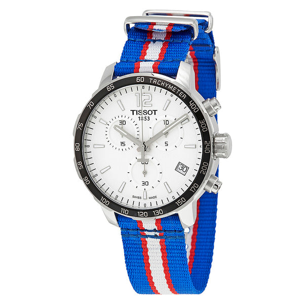 Tissot Quickster Detroit Pistons Chronograph Men's Watch T095.417.17.037.22 - The Watches Men & Co