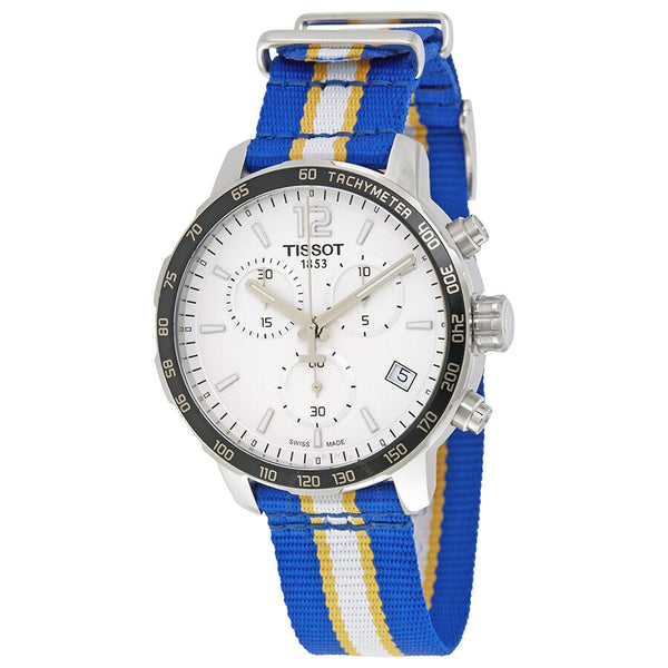 Tissot Quickster Golden State Warriors Chronograph Men's Watch T0954171703715 - The Watches Men & Co