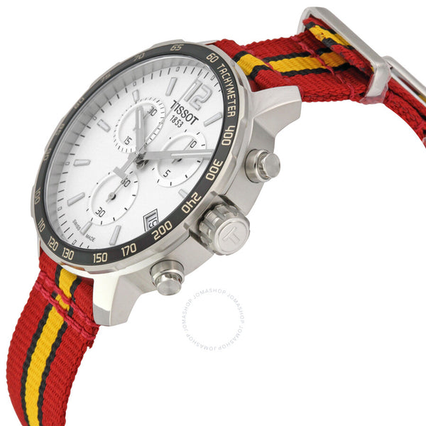 Tissot Quickster Miami Heat NBA Special Edition Silver Dial Men's Watch T0954171703708 - The Watches Men & Co #2