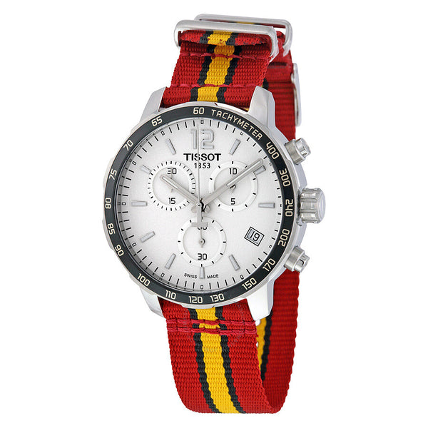 Tissot Quickster Miami Heat NBA Special Edition Silver Dial Men's Watch T0954171703708 - The Watches Men & Co