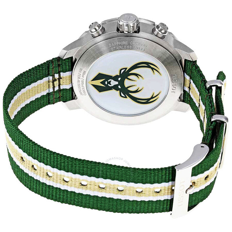 Tissot Quickster Milwaukee Bucks Chronograph Men's Watch T095.417.17.037.24 - The Watches Men & Co #3