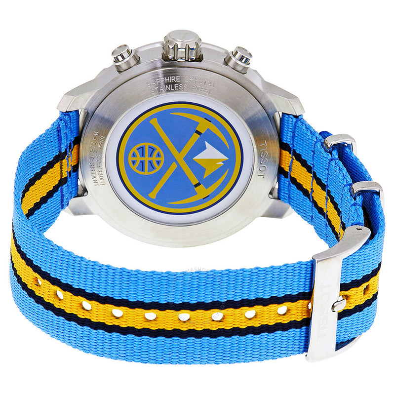 Tissot Quickster NBA Denver Nuggets Chronograph Men's Watch T095.417.17.037.25 - The Watches Men & Co #3