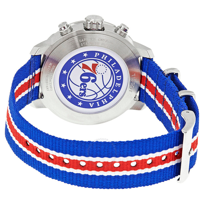 Tissot Quickster NBA Philadelphia 76ers Chronograph Men's Watch T095.417.17.037.18 - The Watches Men & Co #3