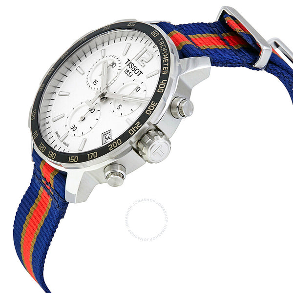 Tissot Quickster New Orleans Pelicans Chronograph Men's Watch T095.417.17.037.21 - The Watches Men & Co #2