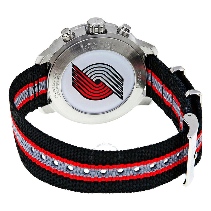 Tissot Quickster Portland Trail Blazers Chronograph Men's Watch T095.417.17.037.27 - The Watches Men & Co #3