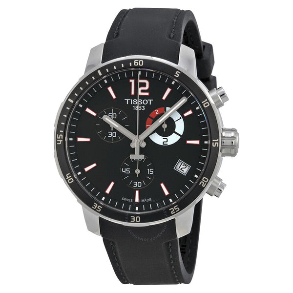 Tissot Quickster Soccer World Cup Black Dial Men's Watch T0954491705700 - The Watches Men & Co