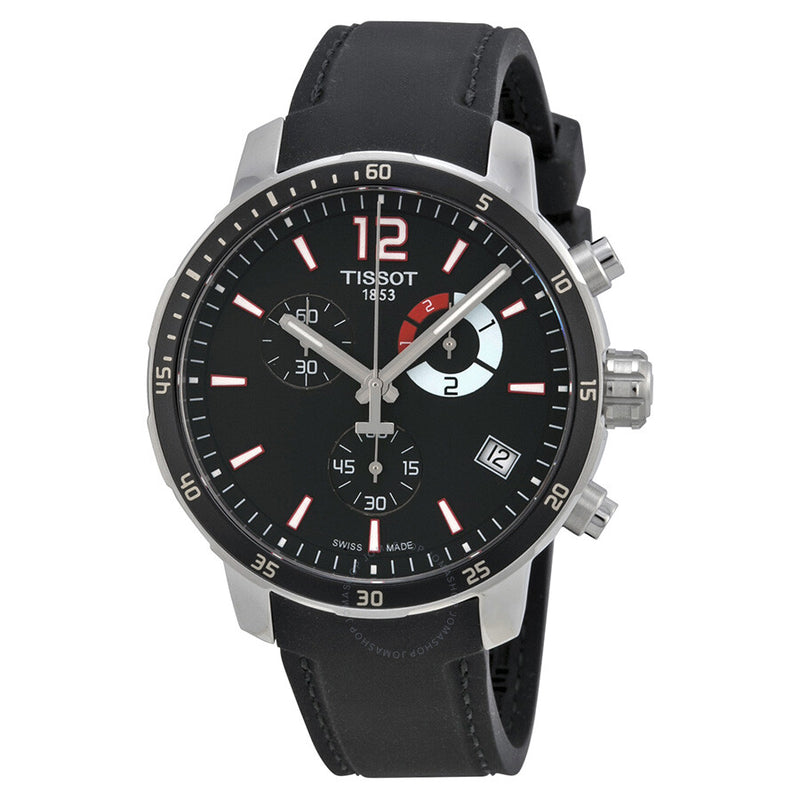 Tissot Quickster Soccer World Cup Black Dial Men's Watch T0954491705700 - The Watches Men & Co
