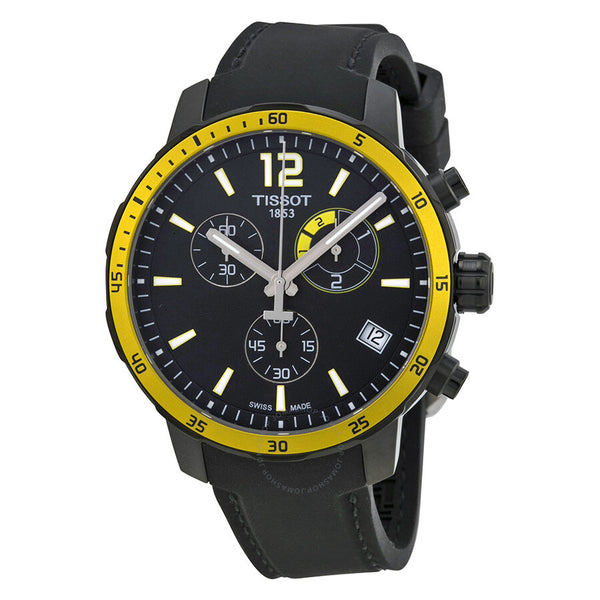 Tissot Quickster Soccer World Cup Black Dial Men's Watch T0954493705700 - The Watches Men & Co
