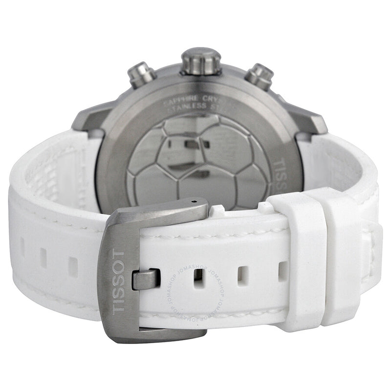 Tissot Quickster Grey Dial White Silicone Men's Watch T0954491706700 - The Watches Men & Co #3