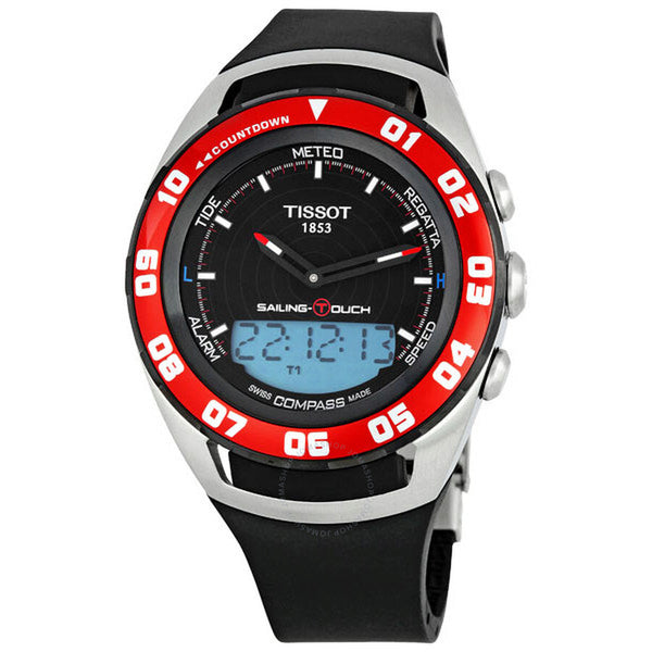 Tissot Sailing Touch Black Dial Men's Watch T0564202705100 - The Watches Men & Co