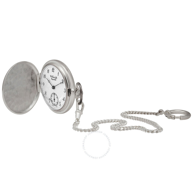 Tissot Savonnette Hand Wind White Dial Men's Pocket Watch T83.1.406.12 - The Watches Men & Co #2