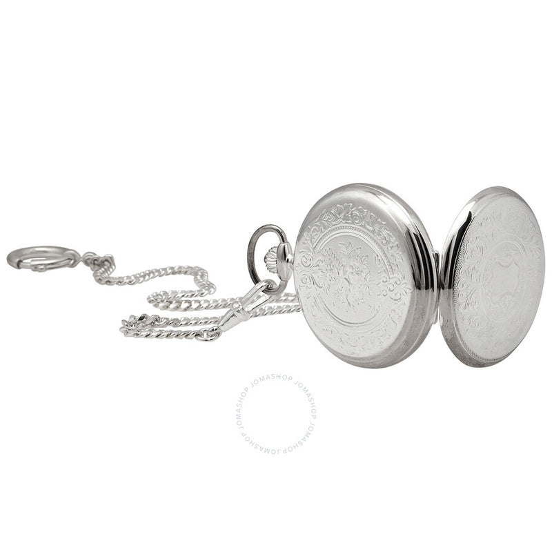 Tissot Savonnette Hand Wind White Dial Men's Pocket Watch T83.1.406.12 - The Watches Men & Co #3