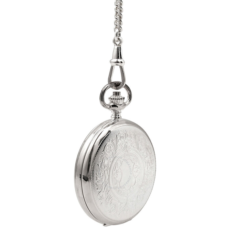 Tissot Savonnette Hand Wind White Dial Men's Pocket Watch T83.1.406.12 - The Watches Men & Co #5