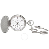 Tissot Savonnette Hand Wind White Dial Men's Pocket Watch T867.405.19.013.00 - The Watches Men & Co