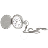 Tissot Savonnette Hand Wind White Dial Men's Pocket Watch T867.405.19.013.00 - The Watches Men & Co #2