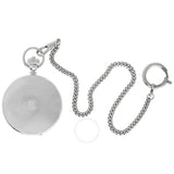 Tissot Savonnette Hand Wind White Dial Men's Pocket Watch T867.405.19.013.00 - The Watches Men & Co #3
