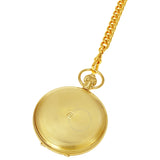 Tissot Savonnette Mechanical Golden Brass Pocket Watch T83445113 - The Watches Men & Co #3