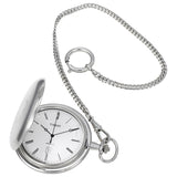 Tissot Savonnette Palladium Plated Brass Pocket Watch T83650813 - The Watches Men & Co