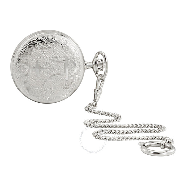 Tissot Savonnette Silver Dial Hand Wound Pocket Watch T83.6.454.13 - The Watches Men & Co #2