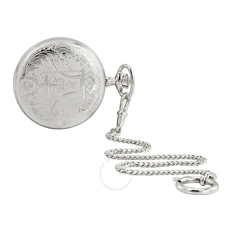 Tissot Savonnette Silver Dial Hand Wound Pocket Watch T83.6.454.13 - The Watches Men & Co #2