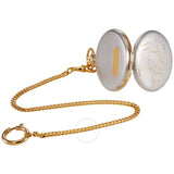 Tissot Savonnettes Hand Wind Silver Dial Unisex Pocket Watch T83945732 - The Watches Men & Co #3