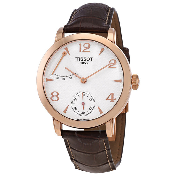 Tissot Sculpture Line Hand Wind Silver Dial Men's Watch T71.8.461.34 - The Watches Men & Co