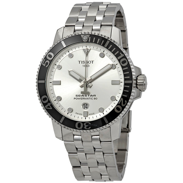 Tissot Seastar 1000 Automatic Silver Dial Men's Watch T120.407.11.031.00 - The Watches Men & Co