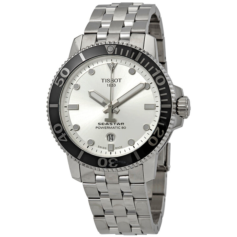Tissot Seastar 1000 Automatic Silver Dial Men's Watch T120.407.11.031.00 - The Watches Men & Co
