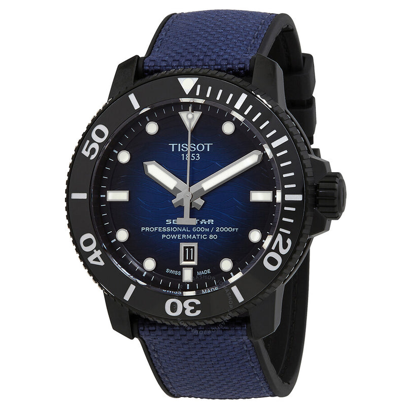 Tissot Seastar 2000 Automatic Graded Blue Dial Men's Watch T120.607.37.041.00 - The Watches Men & Co