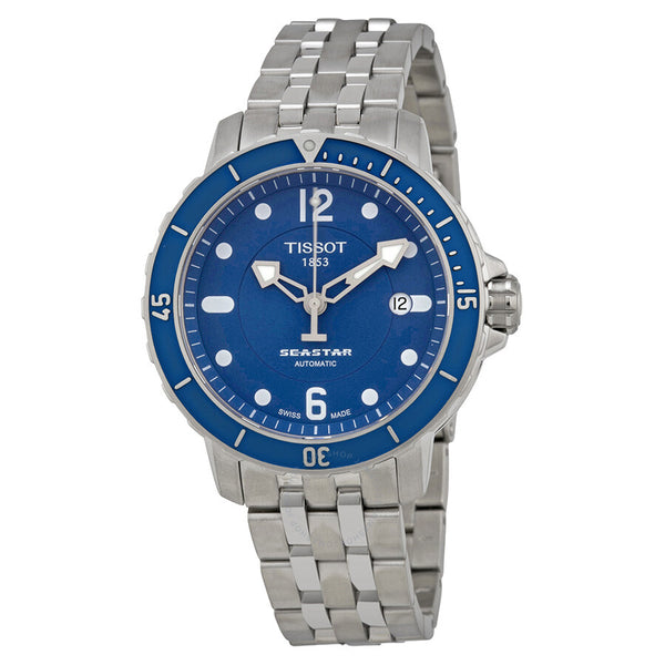 Tissot Seastar Automatic Blue Dial Men's Watch T0664071104700 - The Watches Men & Co