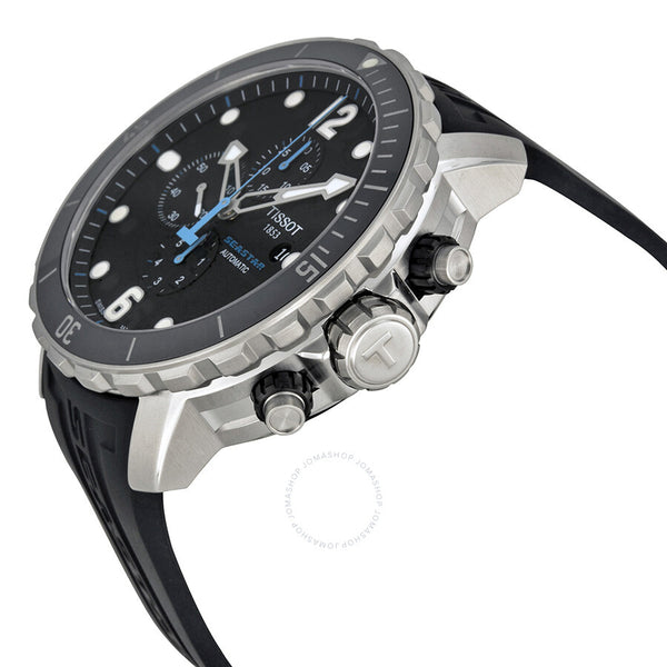 Tissot Seastar Chronograph Automatic Men's Watch T066.427.17.057.02 - The Watches Men & Co #2