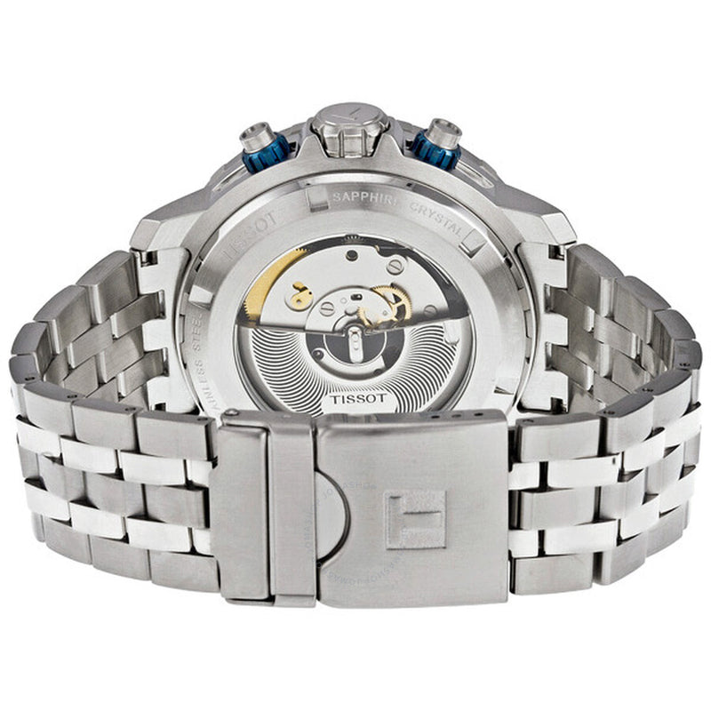 Tissot Seastar Chronograph Blue Dial Men's Watch T066.427.11.047.00 - The Watches Men & Co #3