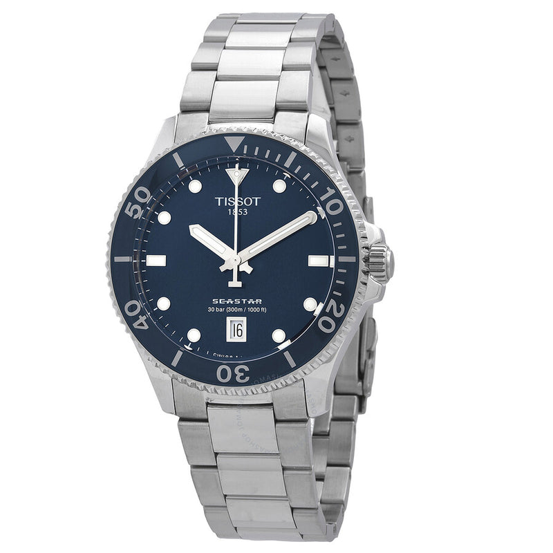 Tissot Seastar Quartz Blue Dial Men's Watch T120.410.11.041.00 - The Watches Men & Co