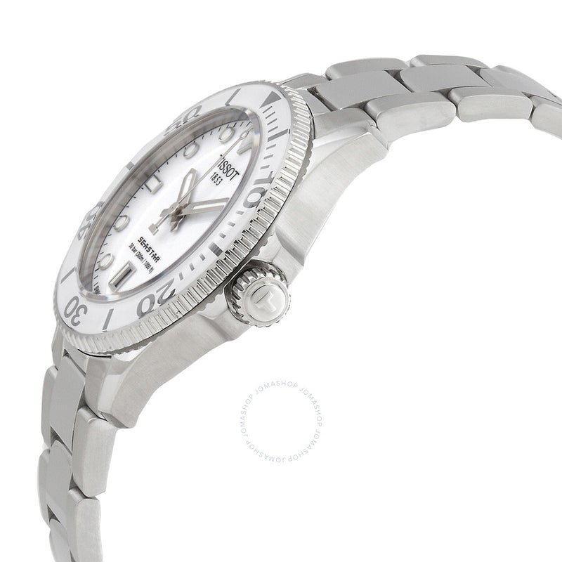 Tissot Seastar Quartz White Dial Men's Watch T120.210.11.011.00 - The Watches Men & Co #2